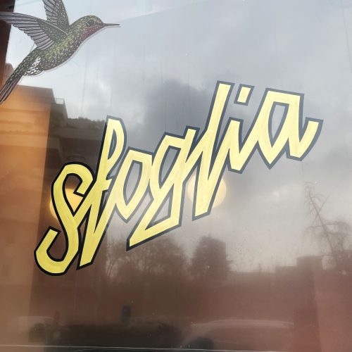 Sfoglia Milano - Insegna dipinta a mano Pasticceria