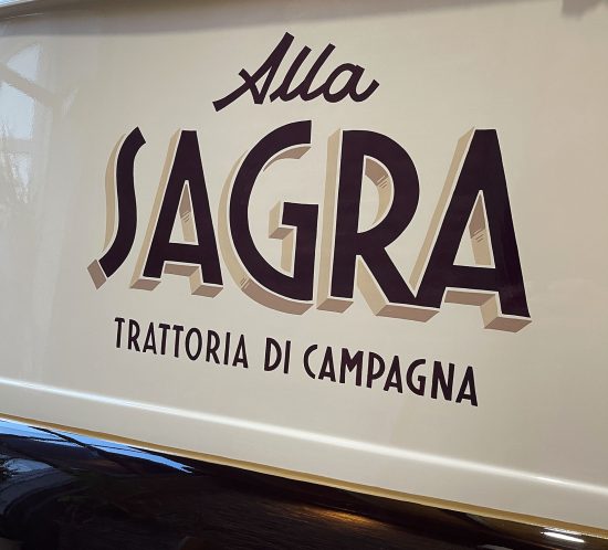 Autobianchi Bianchina dipinta a mano personalizzata - Signpainting classic Italian car